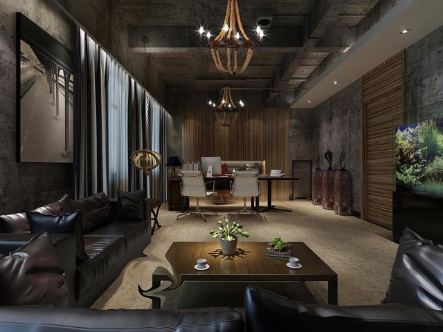 工業(yè)風(fēng)格辦公室就應(yīng)該這么設(shè)計(jì)，簡單大氣出效果