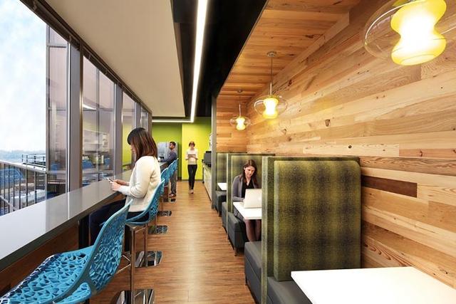 別小看回收木板條！美國VMware公司用它創(chuàng)造了獨(dú)特的木質(zhì)辦公空間